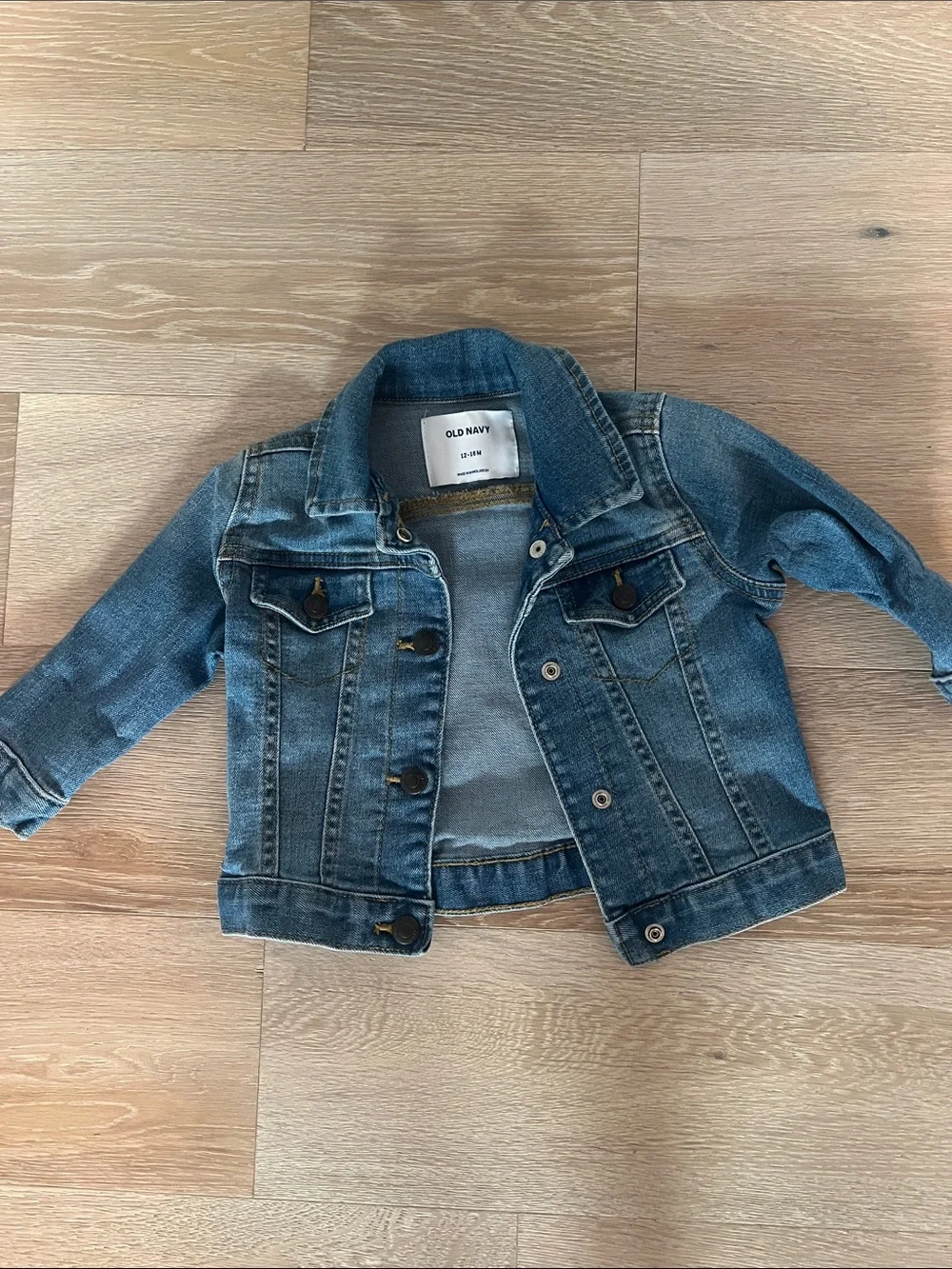 Old Navy Kids Medium Blue Denim Jacket
